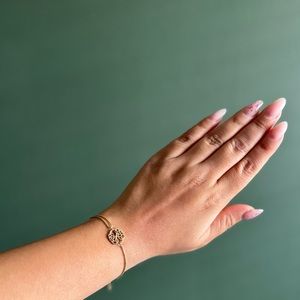 Alex and ani path of life gold chain adjustable bracelet